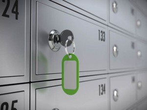 key in safety deposit box